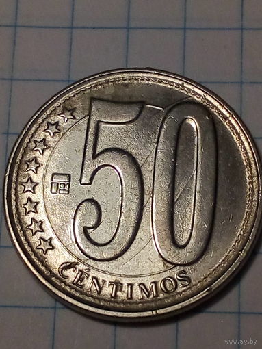 50 сентимо Венесуэла 2009 год