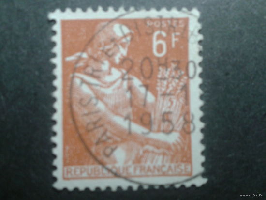 Франция 1957 стандарт крестьянка