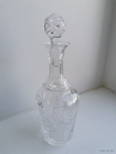 Хрустальный графин, Германия, торги с Рубля