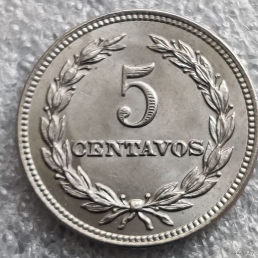 Сальвадор 5 сентаво 1972 г.