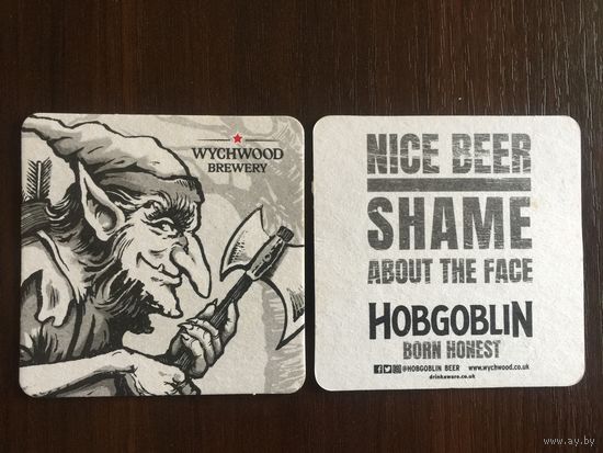 Подставка под пиво Hobgoblin No 5