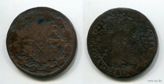 Испания. 4 мараведи (1806)