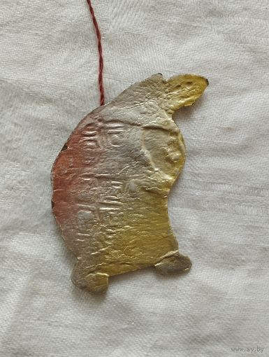 Ёлочный картонаж черепаха