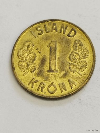 Исландия 1 крона 1973