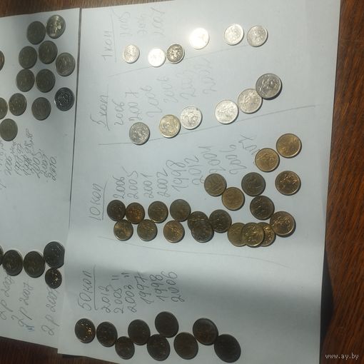 Монеты современной России лотом в коллекцию