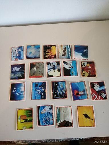 Наклейки Panini. Jonny Qeest 19 штук лотом