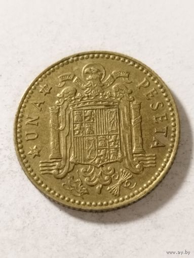 Испания 1 песета 1975(78)