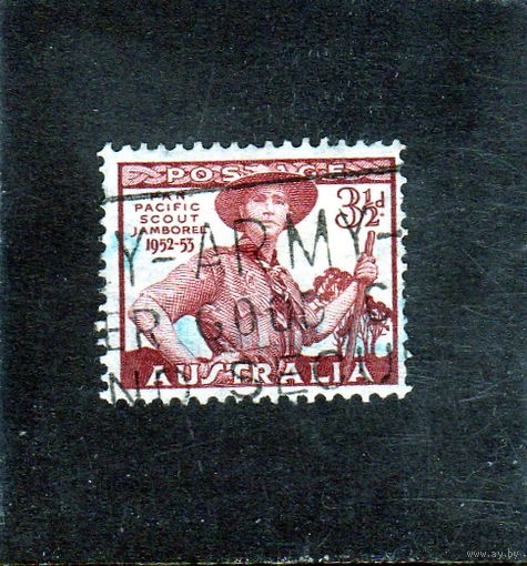 Австралия.Ми-222.Пан-тихоокеанский слет скаутов.1952.