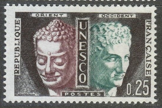 1961 Франция D2 ЮНЕСКО - Скульптуры