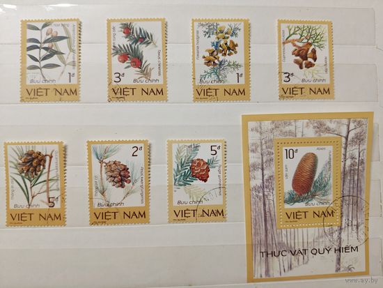 РАСПРОДАЖА КОЛЛЕКЦИИ. Вьетнам, марки "флора"