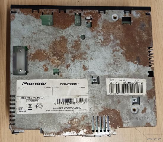 Pioneer DEH-2000MP. автомагнитола. Авто-магнитола