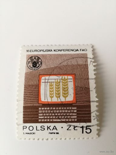 Польша 1988. 16-я Европейская конференция ФАО в Кракове