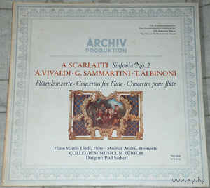 A.Scarlatti A.Vivaldi G.Sammartini T.Albinoni