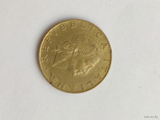Италия. 200 лир 1994 года. (2)