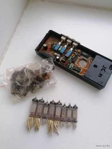 Лот радиодетали, лампы