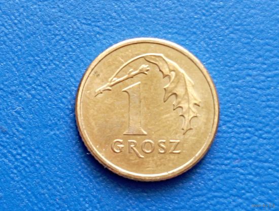 Польша. 1 грош 2025. UNC