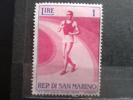 Сан-Марино, 1954. Спортивная ходьба