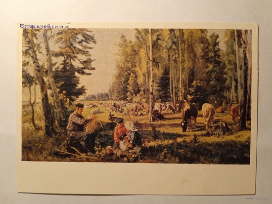1955. соцреализм. Колхозное стадо
