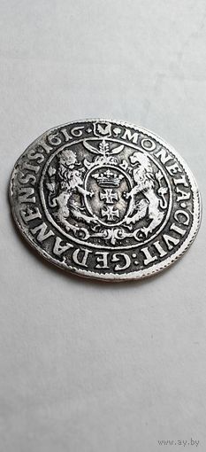 Орт (18 грошей) 1616 года SA "Гданьск" (Польша, Сигизмунд III Ваза)