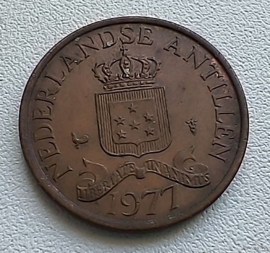 Антильские острова 1 цент, 1977  5-6-3