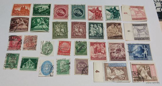 Марки Рейха с 1 копейки!