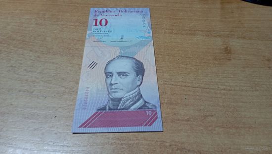 10 боливаров 15,01,2018 Венесуэлы * 40309773