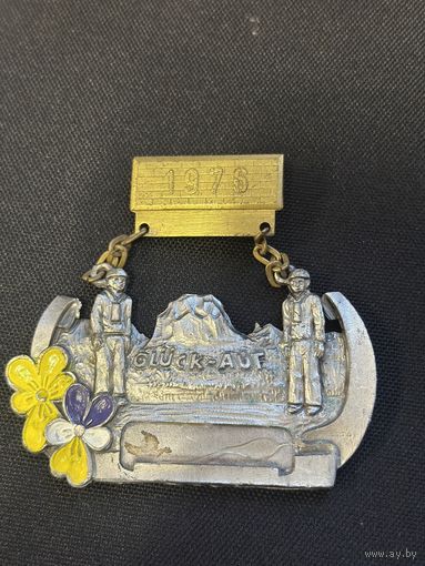 Медаль шахтерская, Европа, много лотов с рубля