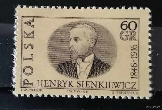 Польша 1966 Генрих Сенкевич