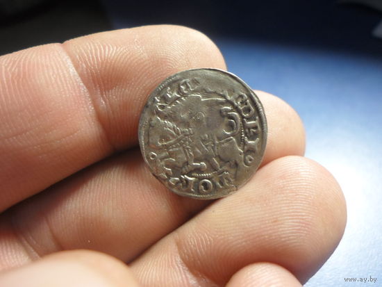 Полугрош Александр Ягеллончик (1492-1506) Вильно. aв,рв готическая легенда