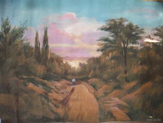 Картина . Холст. Масло 88*59см.