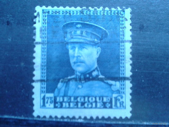 Бельгия 1931 Король Альберт 1  1,75 франка