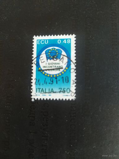 Италия Респ 1991 Европейская встреча молодежи Венеция # 1957