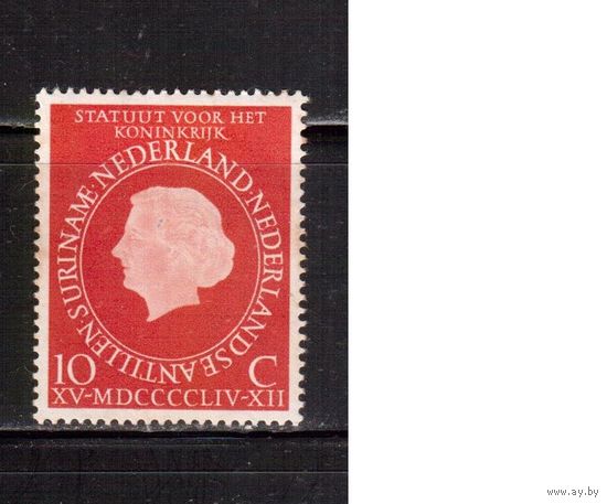 Нидерланды-1954,(Мих.654)  * , Королева