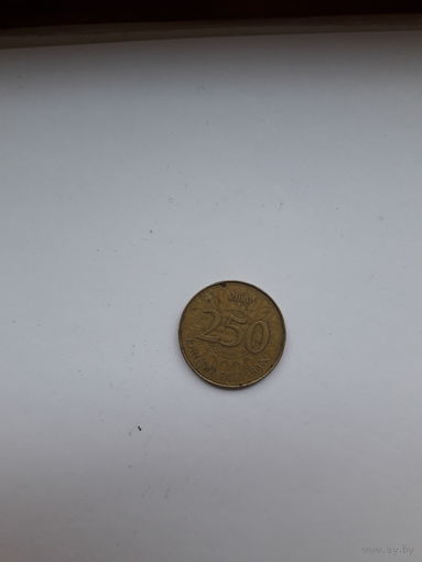 Ливан 250 пиастров 2000