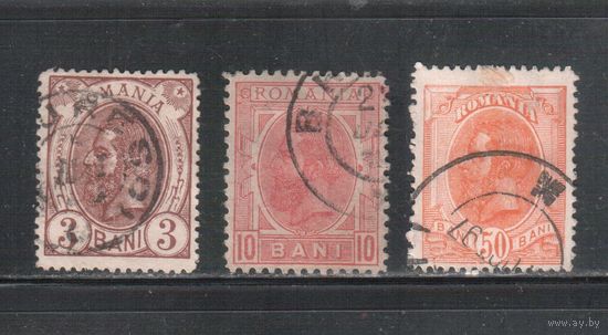 Румыния-1900, (Мих.118-124)  гаш. , Стандарт, Король Карл I, без  ВЗ