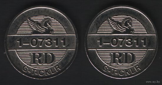Reader's Digest - G-T-CKLR 1-07311 RD -- G-T-CKLR 1-07311 RD (Франция-рекл.) (м23мм4,83гр) (f0