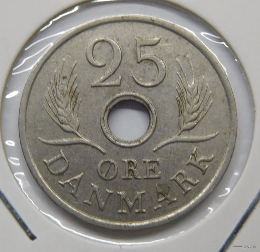 Дания 25 эре 1970 г