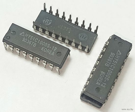 HY51C1000S-12. Korea. Микросхема памяти CMOS