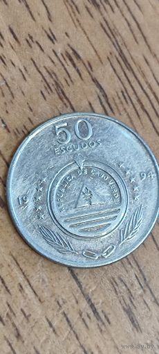 50 эскудо Кабо-Верде 1994 Asteriscus Vogelli