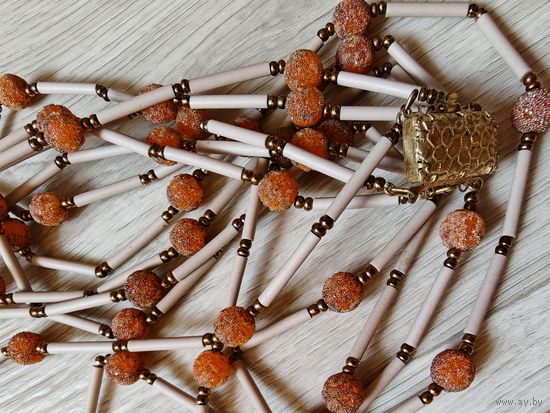 Бусы Чехия винтаж