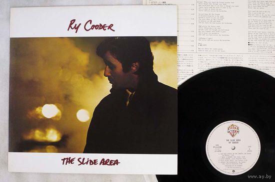 RY COODER - The Slide Area (JAPAN 1983 винил LP вставка)