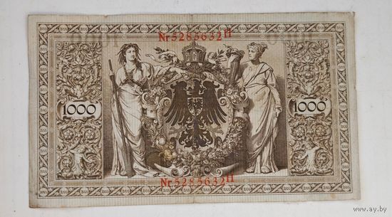 1910 год Германия 1000 марок