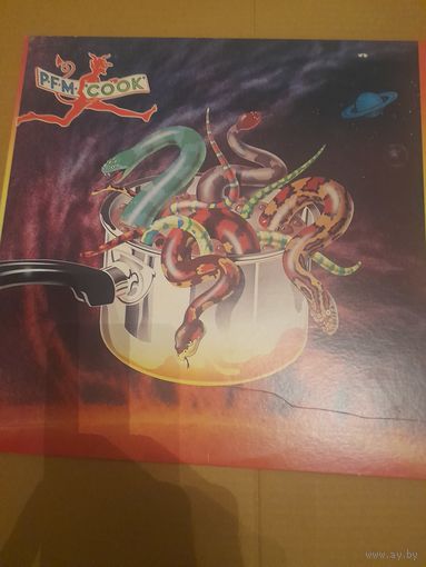 P.F.M. ( PREMIATA FORNERIA MARCIATO) "COOK" 1974 LP JAPAN MANTICORE RECORDS P.8540M   NM-