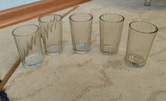 Стограмовики СССР граненые 5 шт цена за все