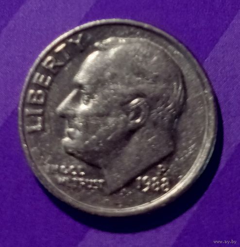 10 центов 1988  США
