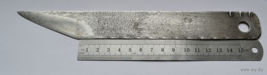 Сапожный нож.