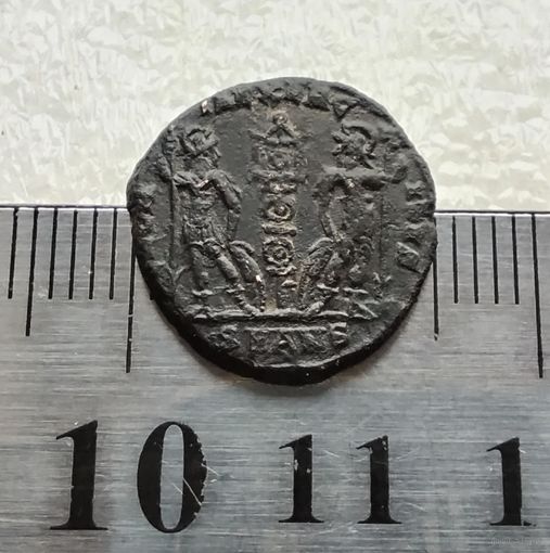 Римская империя. Константин II AE фоллис. 317-340 гг. н.э. Антиохия. (82)