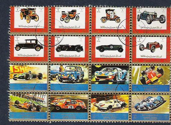 ОАЭ (Аджман) 1972 Автоспорт