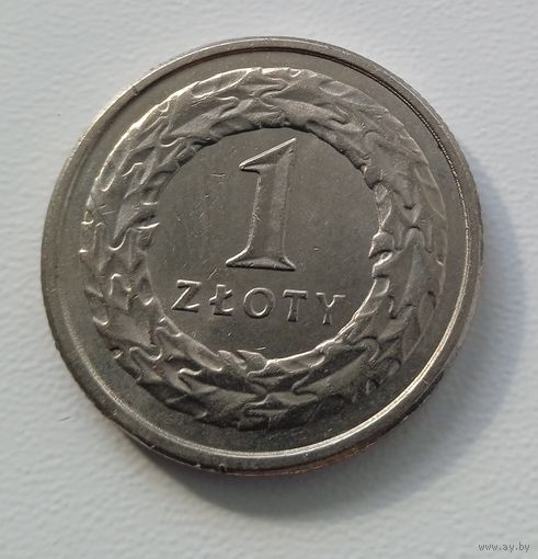 Польша 1 злотый 1995