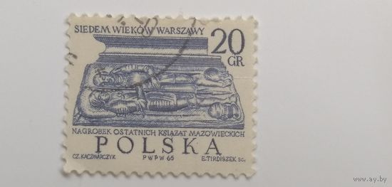 Польша 1965. 700 лет Варшаве.
